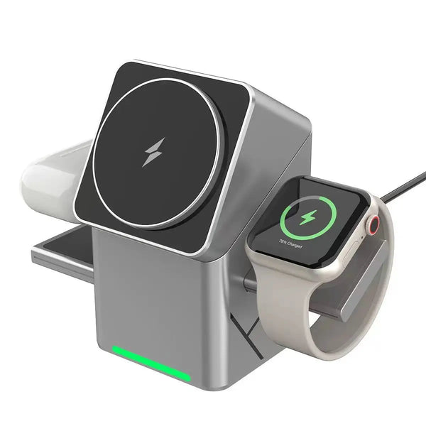 Cubo Cargador Magnético Rotación Automática